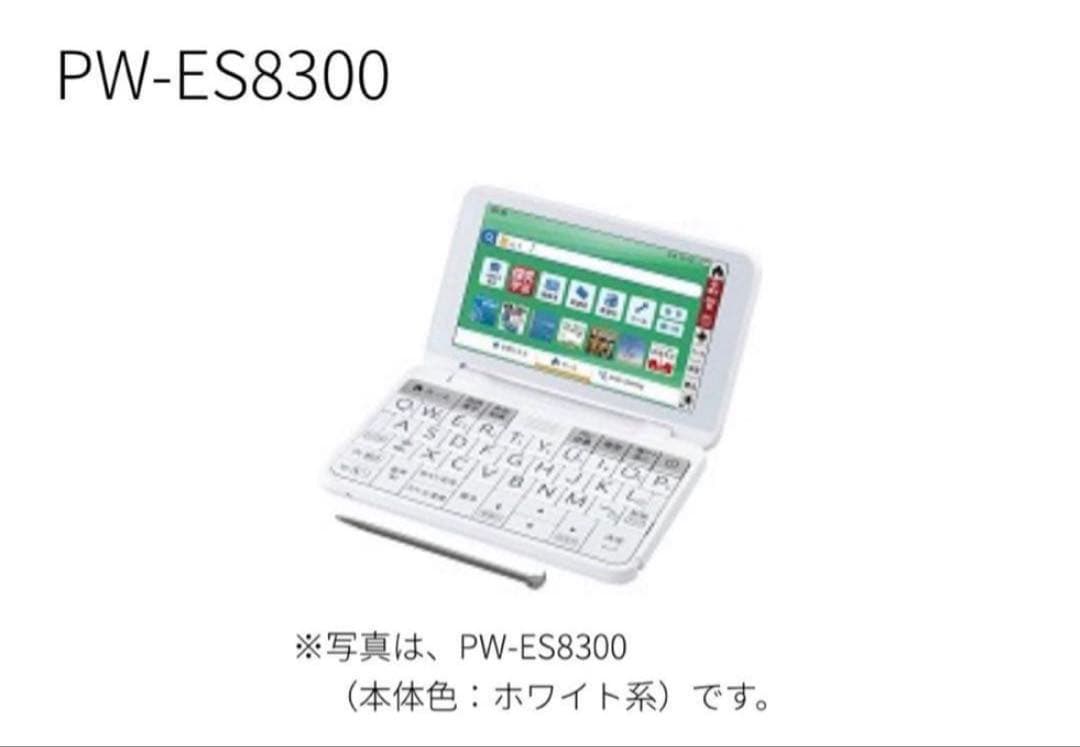 SHARP PW-ES8300 ホワイト系 電子書籍リーダー