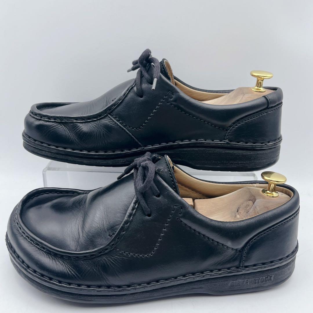 廃盤❗️ビルケンシュトック パサデナ レザー 黒 コンフォート 40 チロリアン