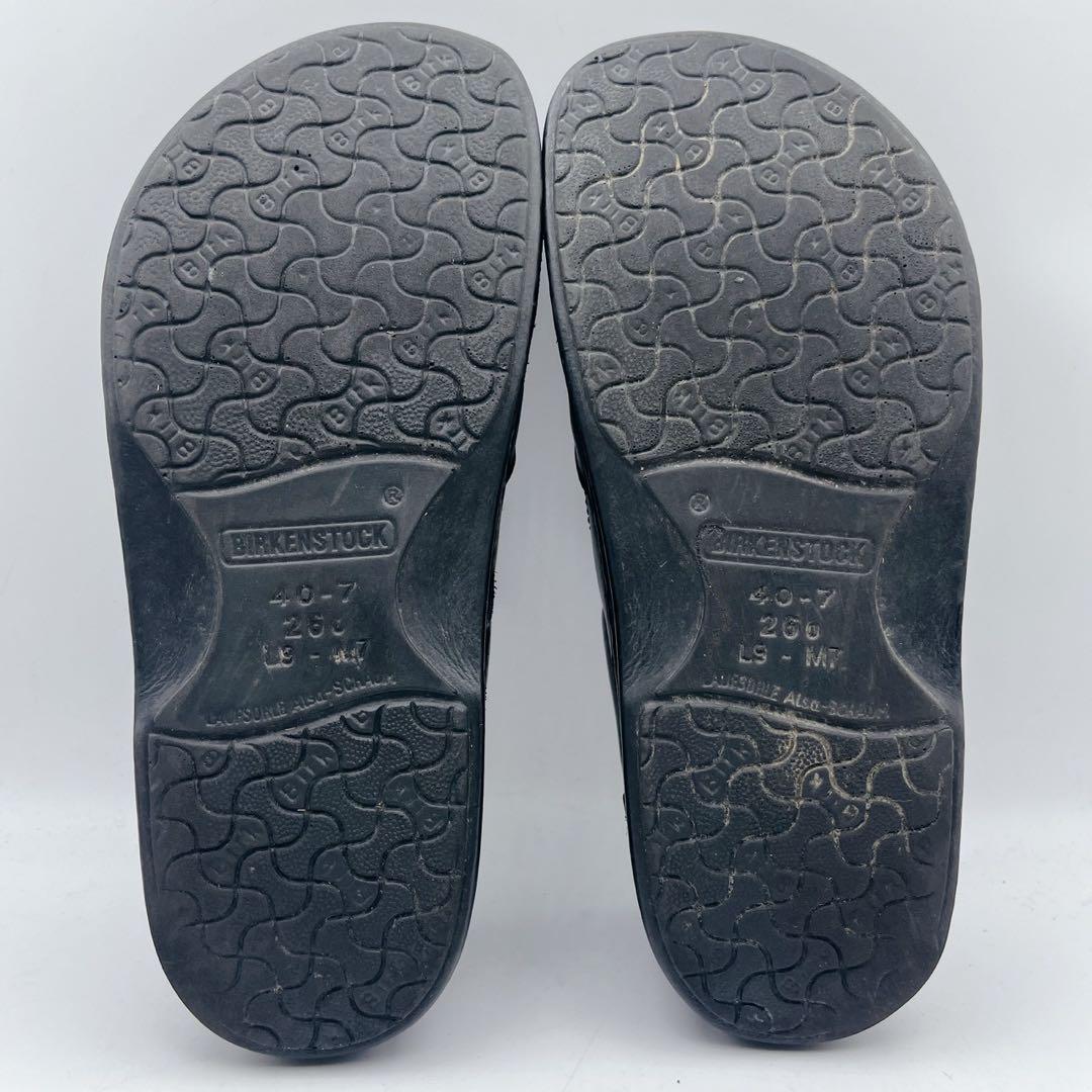 廃盤❗️ビルケンシュトック パサデナ レザー 黒 コンフォート 40 チロリアン