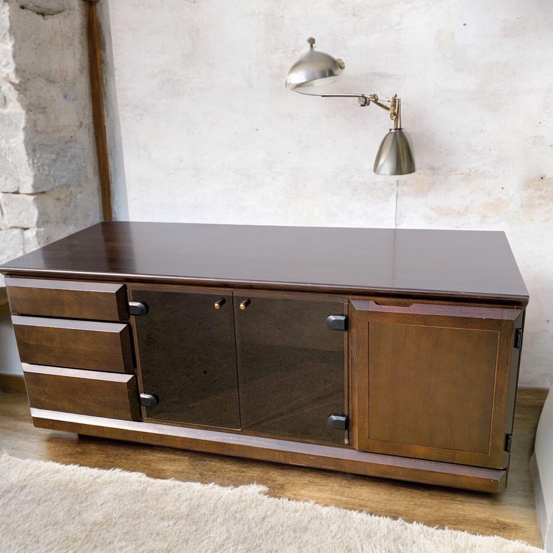 【美品送料込】カリモク テレビ台 ローボード ローチェスト サイドボード 収納