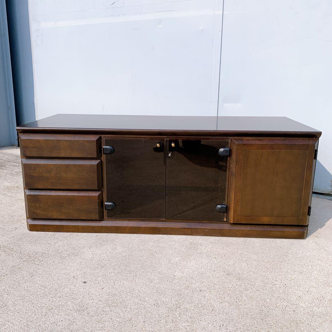 【美品送料込】カリモク テレビ台 ローボード ローチェスト サイドボード 収納