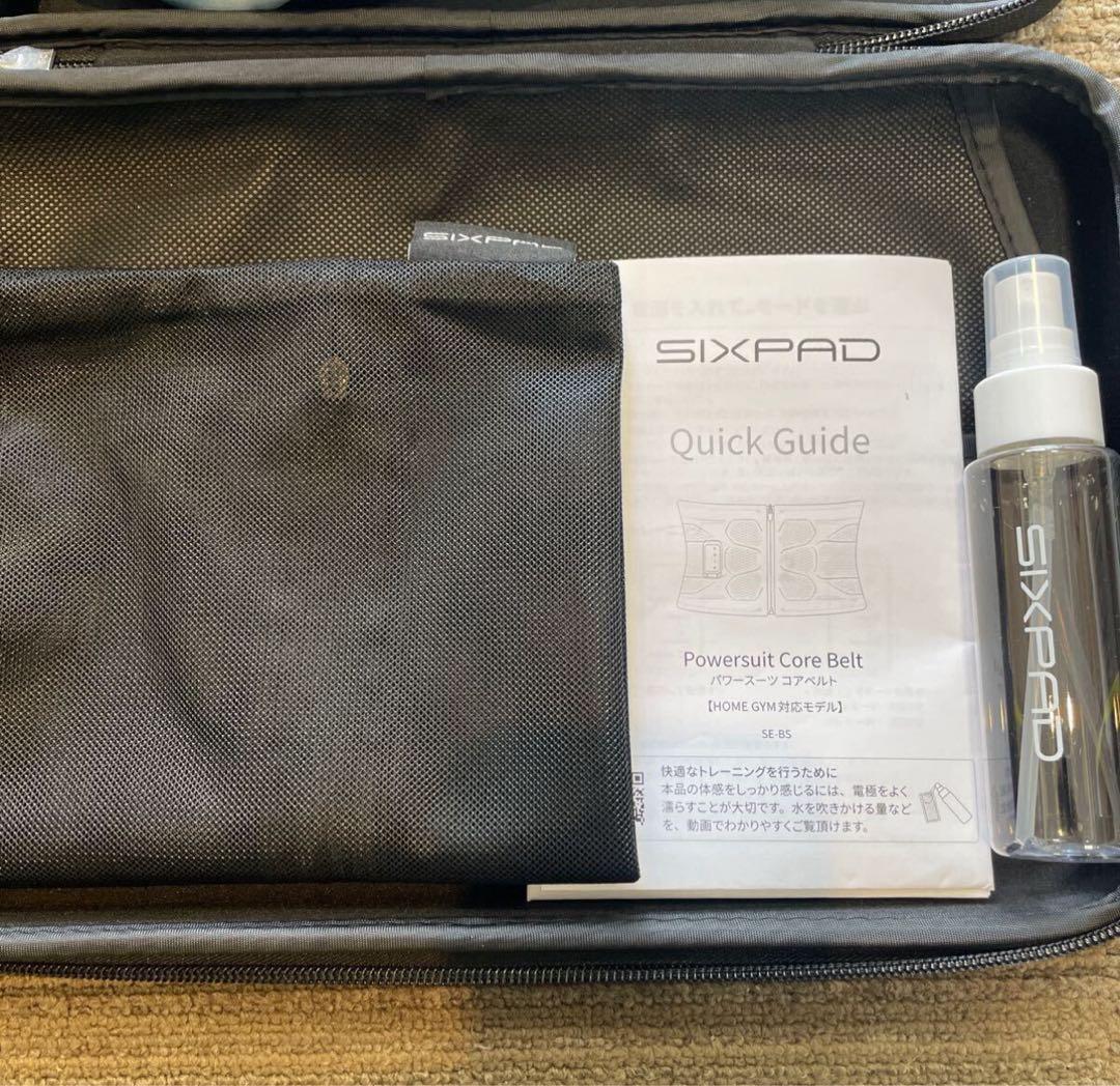 【美品】シックスパッド パワースーツ コアベルト専用コントローラーセットMサイズ