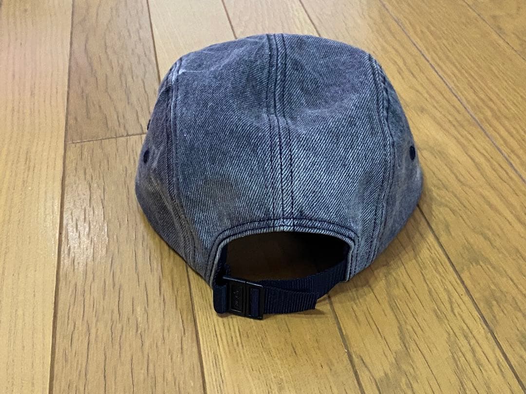 プ*モ様 supreme denim camp Cap washed black