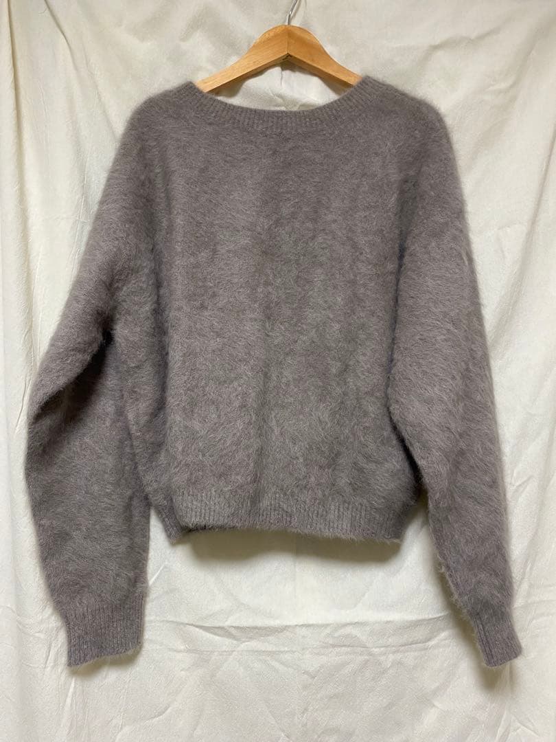 omekasi ファーカシミヤ2wayカーディガン