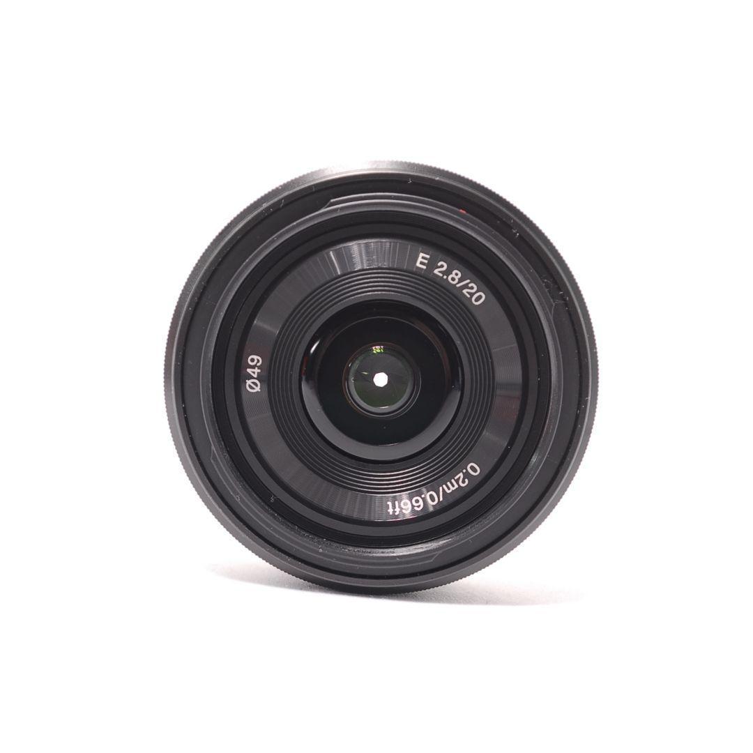 ❤即購入1000円OFF❤美品❤ ソニー E 20mm F2.8 単焦点レンズ