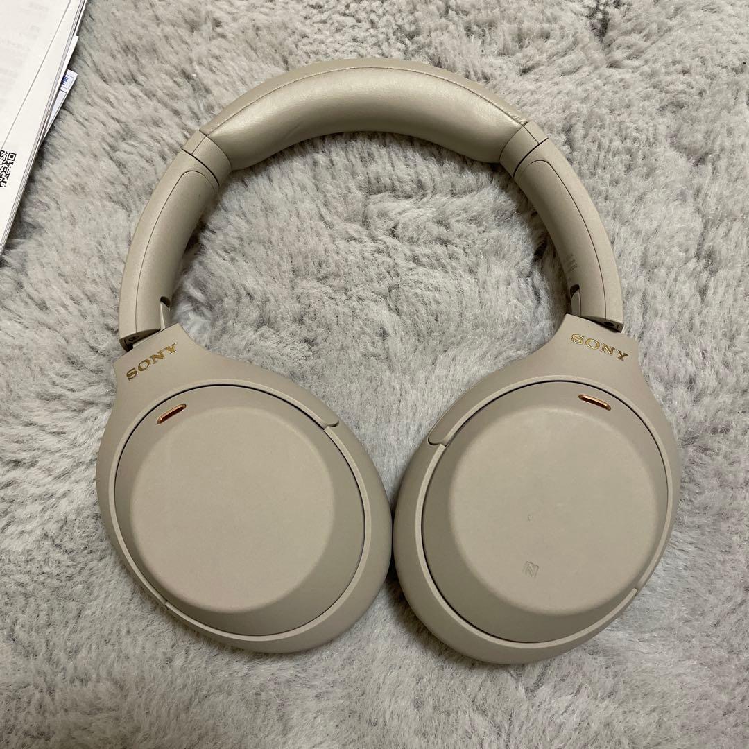 Sony WH-1000XM4 ワイヤレスヘッドホン ベージュ