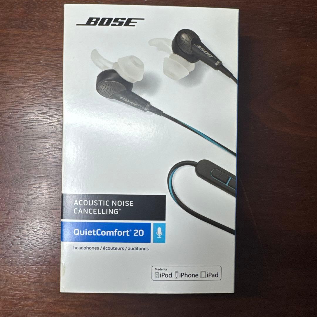 付属品あり！動作確認済み・箱あり美品！Bose QuietComfort 20