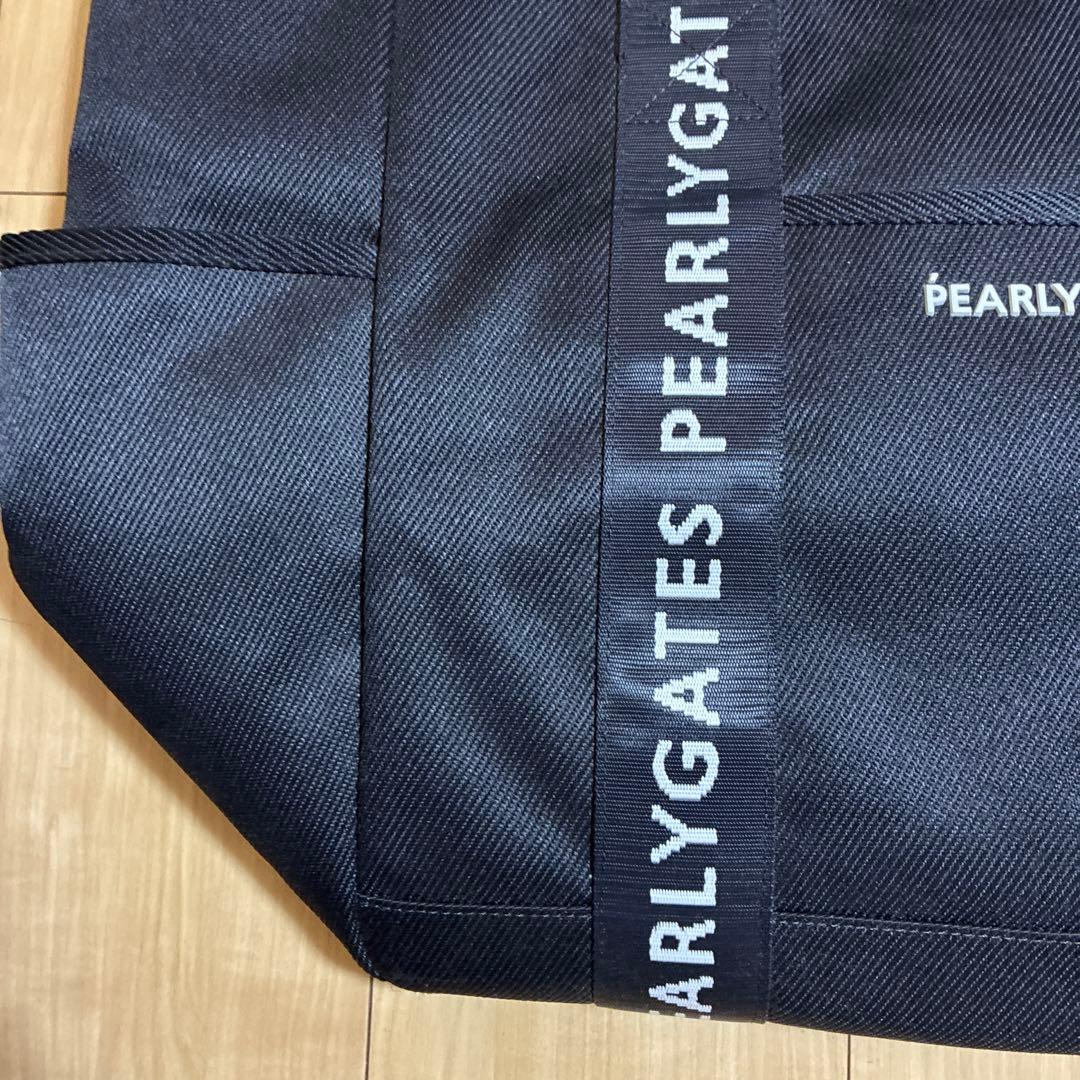 美品 PEARLY GATES パーリーゲイツ 大型ロッカーバック 色=ネイビー