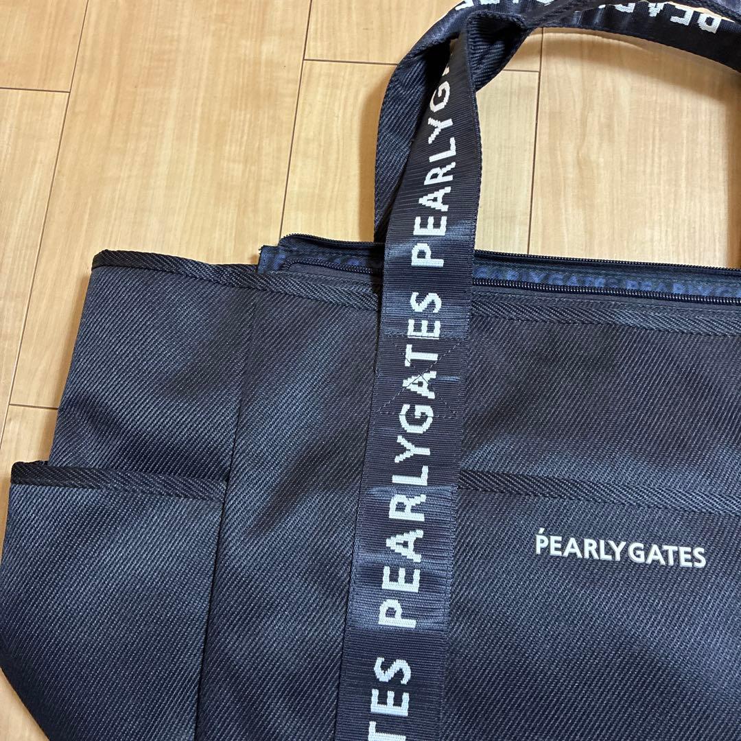 美品 PEARLY GATES パーリーゲイツ 大型ロッカーバック 色=ネイビー