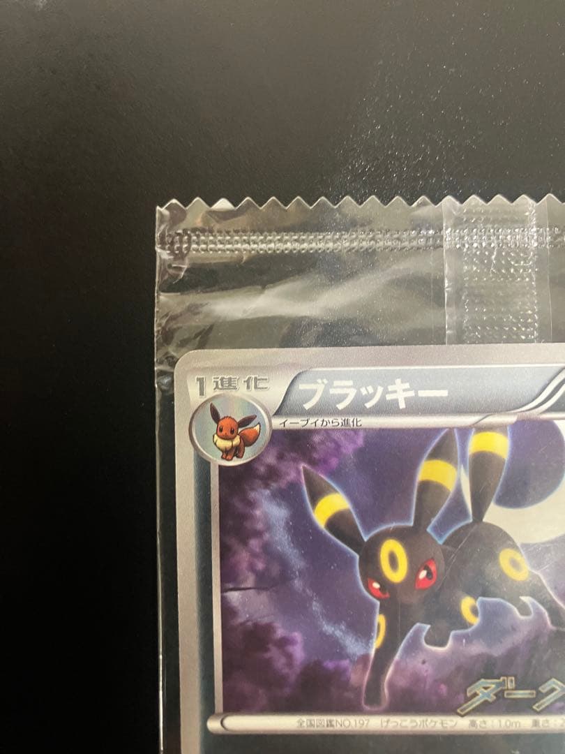 ブラッキー ダークラッシュ プロモ 未開封 Umbreon Eevee ②