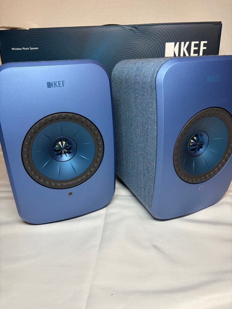 KEF LSX スピーカー ブルー 青 BLUE 国内正規代理店品