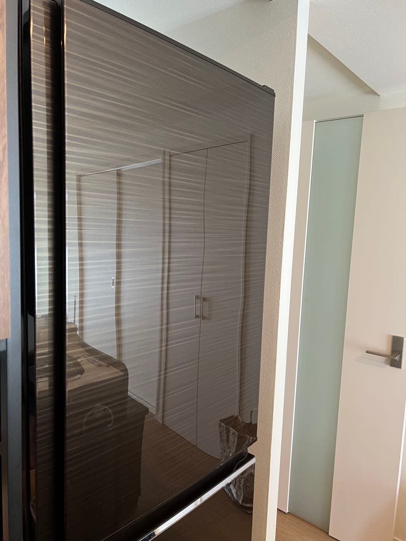 三菱電機 冷蔵庫 MR-CX37E-BR ブラウン 365L中古