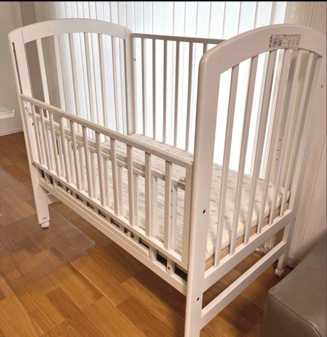 カトージ/ベビーベッド/ハイポジション/福岡直接引き渡し限定(福岡市内)配送可能