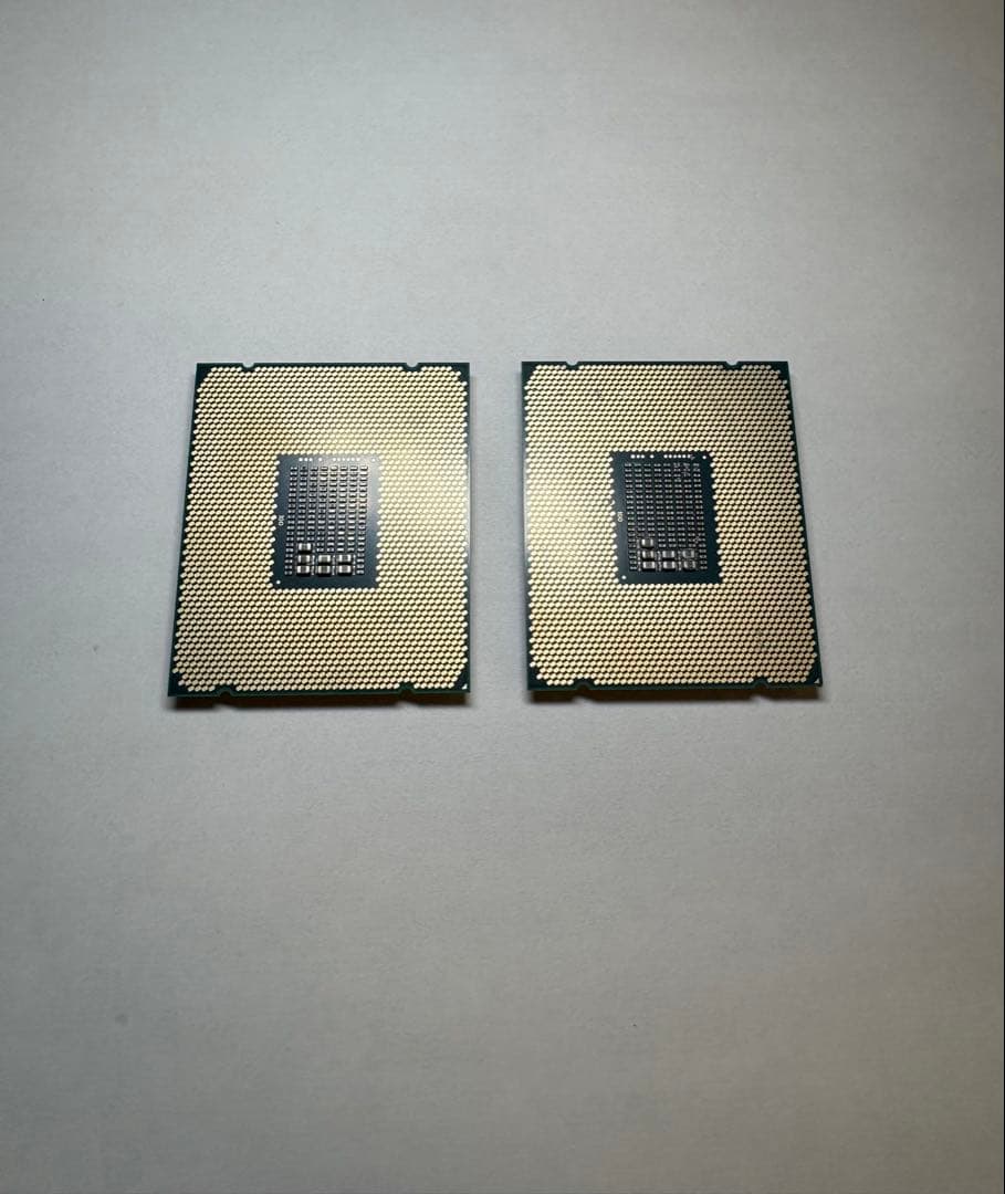 Intel Xeon E5-2697 V4 2個　サーバー用CPU