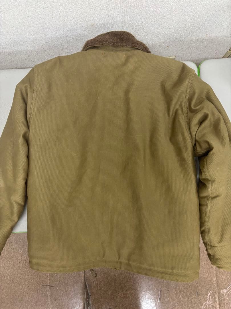 フリーホイラーズN1デッキジャケット42 カーキベージュ
