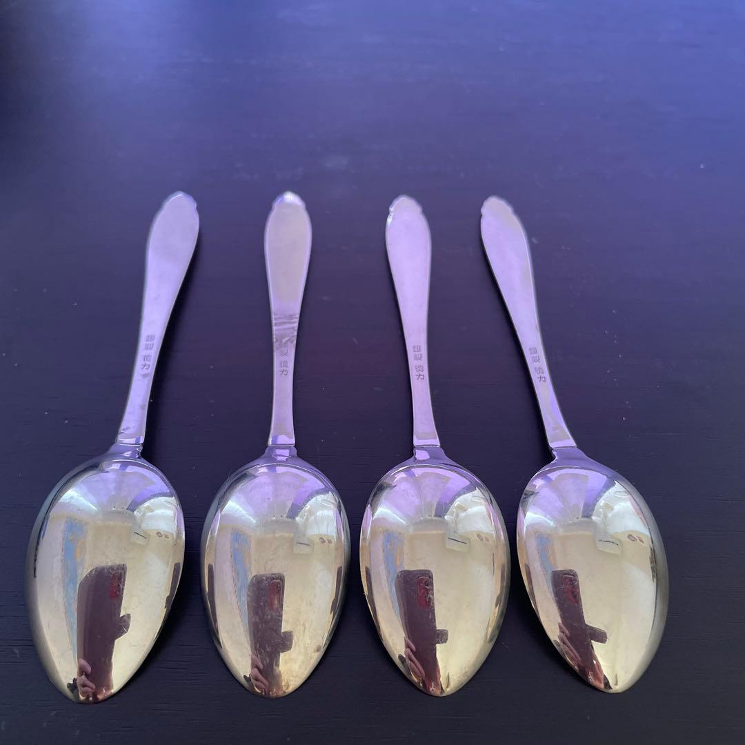 徳力　銀スプーン