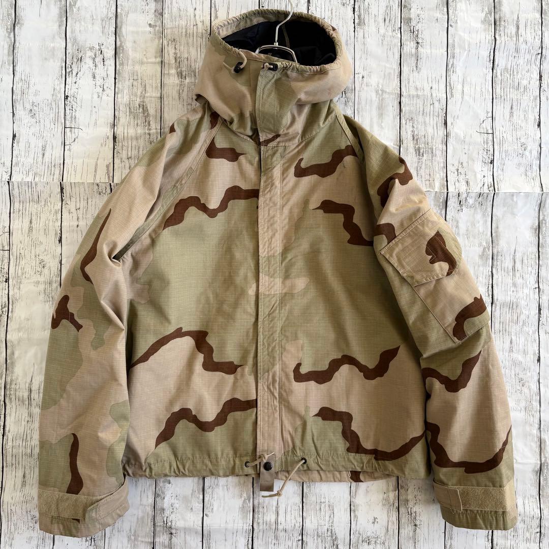 00s 米軍 3C デザートカモ ケミカルプロテクティブジャケット