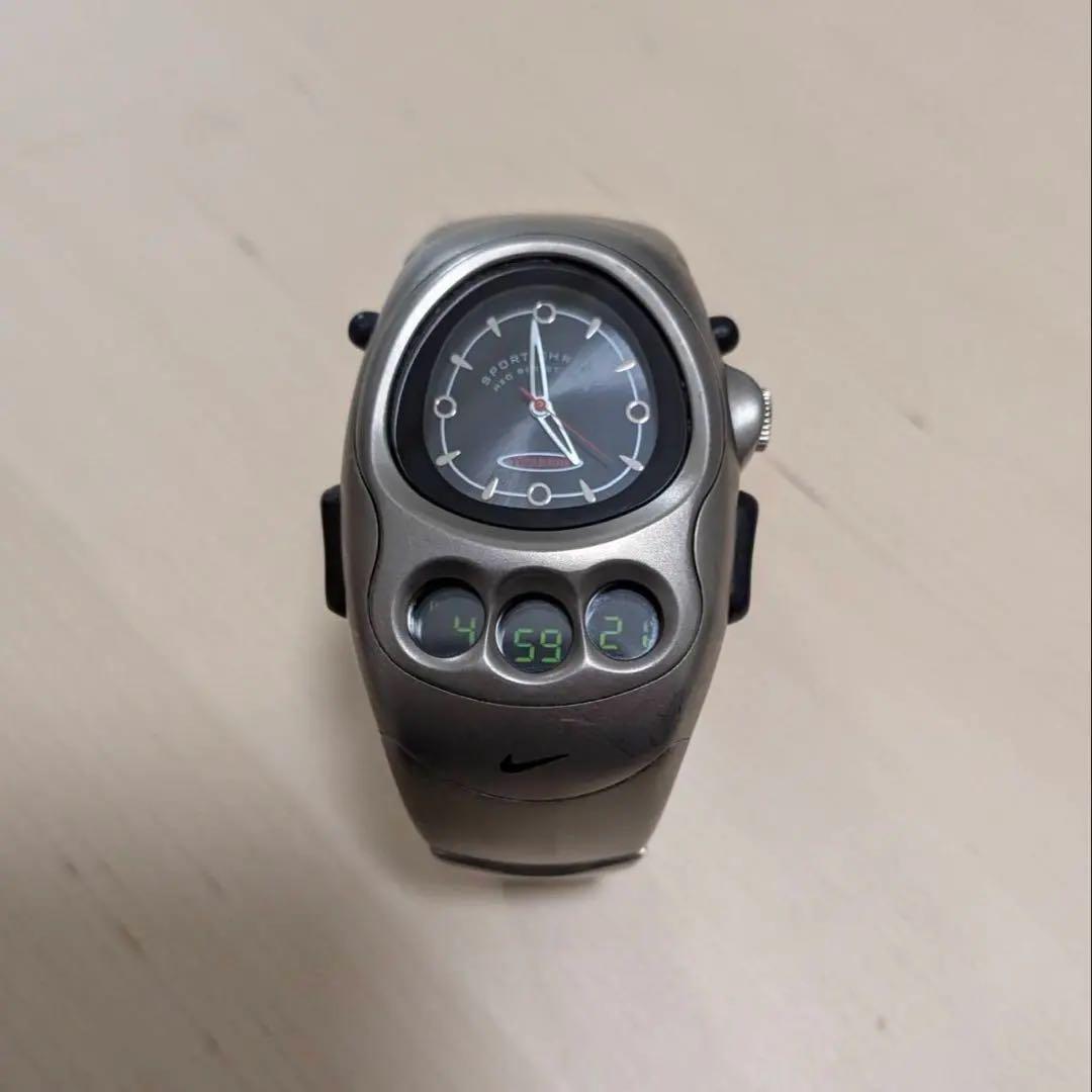 【SALE】NIKE gsx titanium 時計 00s y2k 動作品