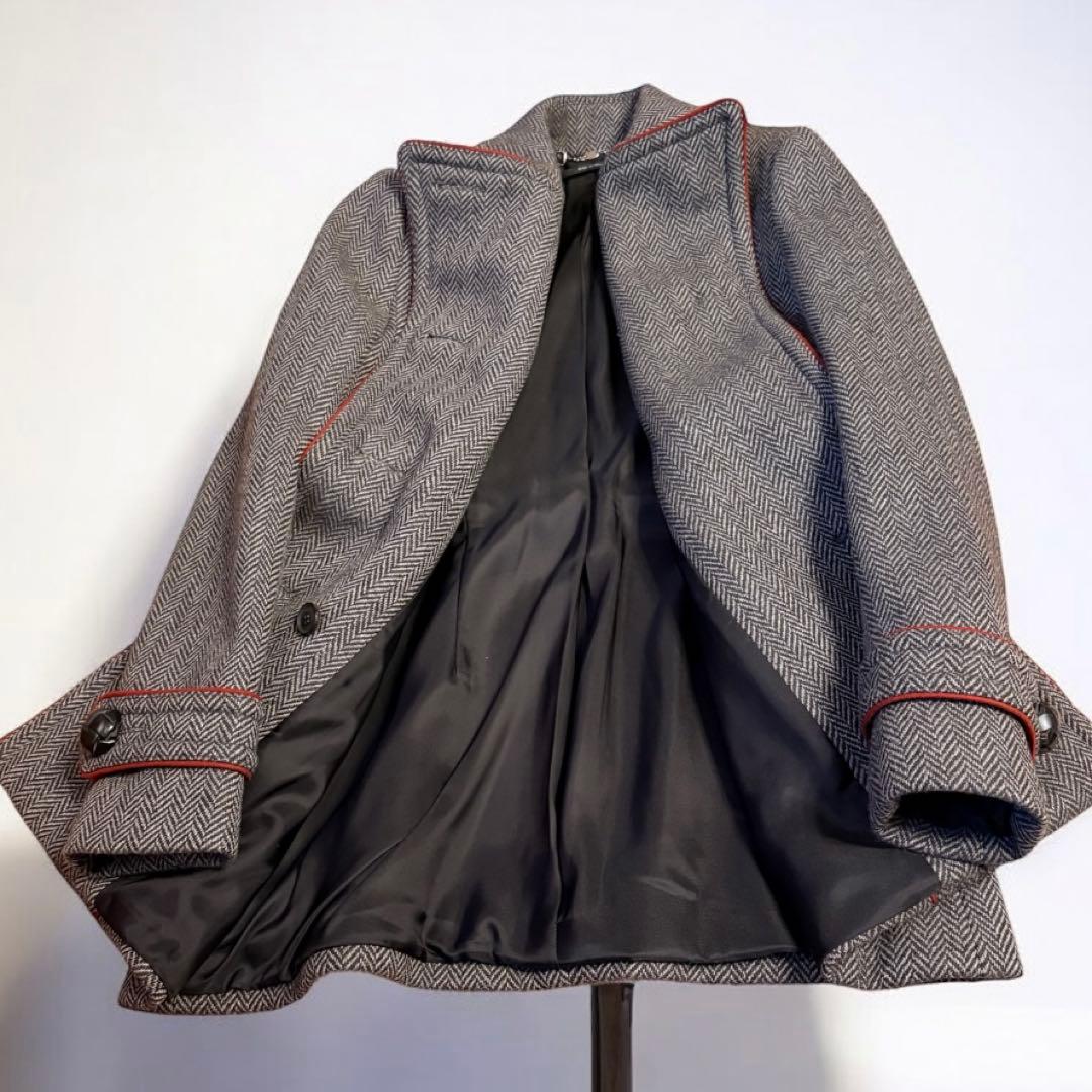 マリア★美品★GUCCI ヘリンボーン テーラードジャケット