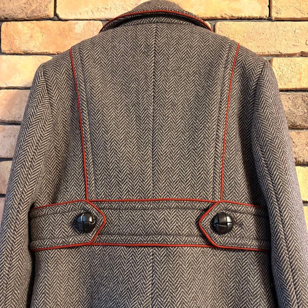 マリア★美品★GUCCI ヘリンボーン テーラードジャケット