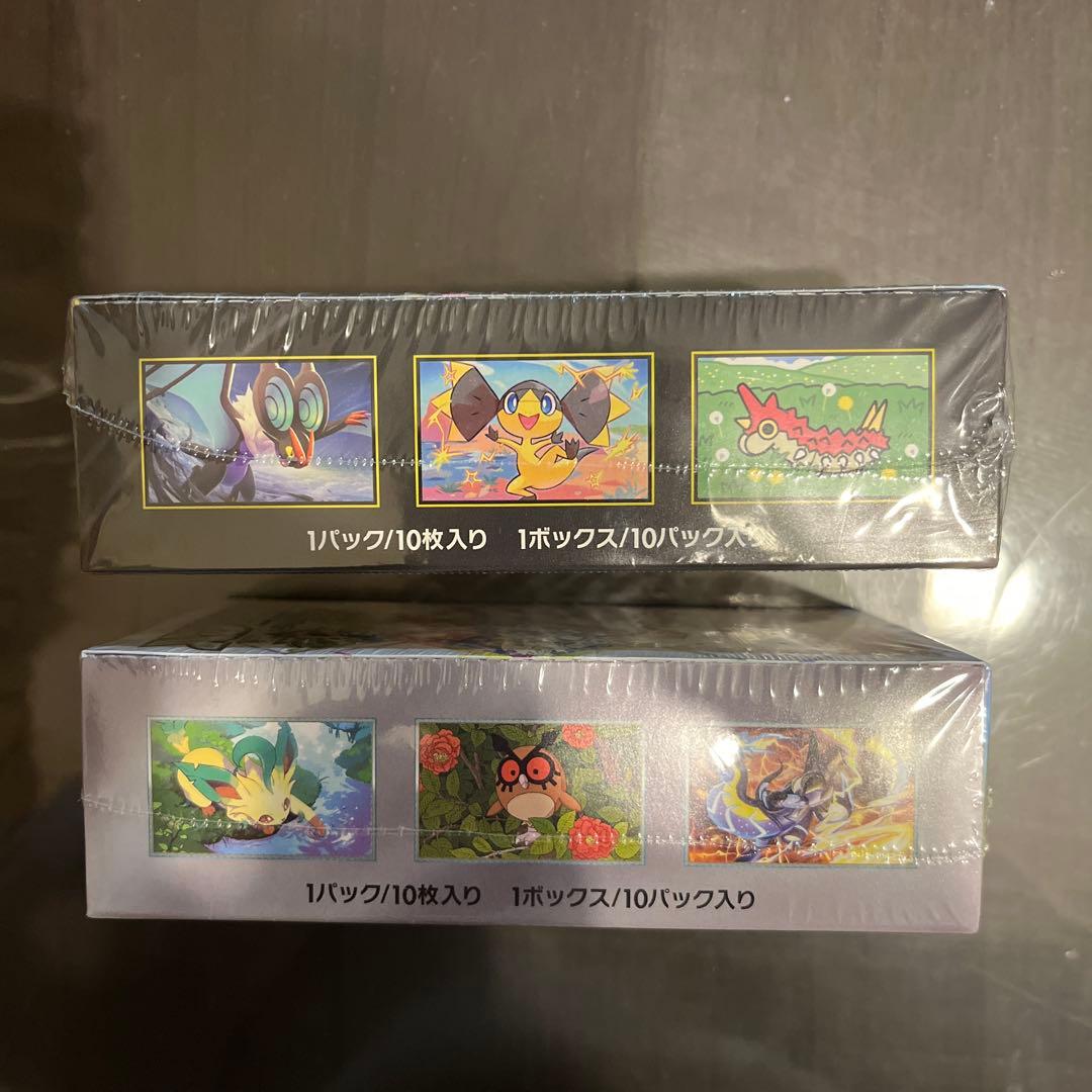 テラスタルフェスex メガドリームex BOXセット　シュリンク付き　各1箱