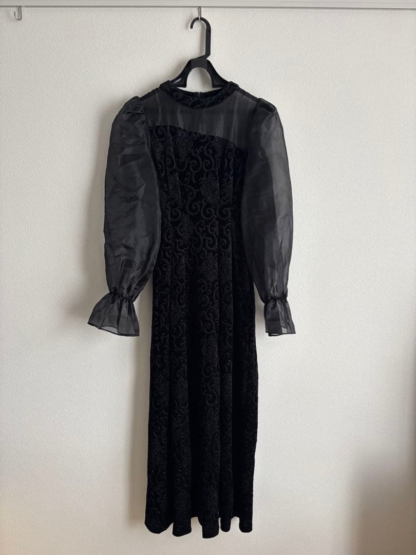 AMAIL Mature paypuri dress ブラック フリー