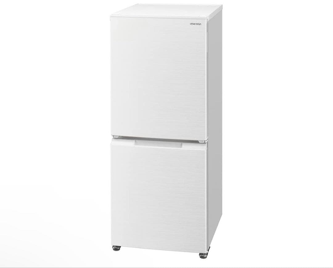 SHARP 冷蔵庫 （152L） 2ドア ナチュラルホワイト SJ-D15H-W