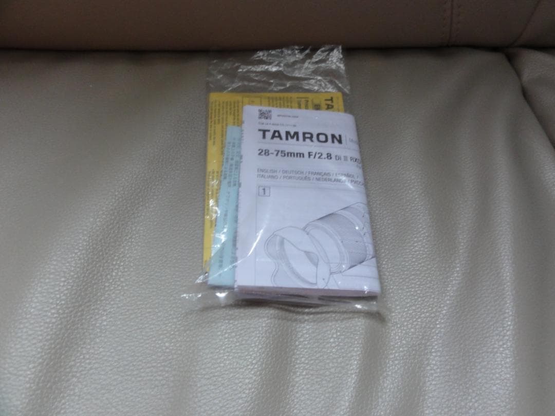 美品 TAMRON レンズ 28-75mm Di III RXD ソニー用