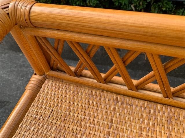 昭和レトロポップ｜ラタンヴィンテージ｜サイドボードチェスト｜10ドロワー｜