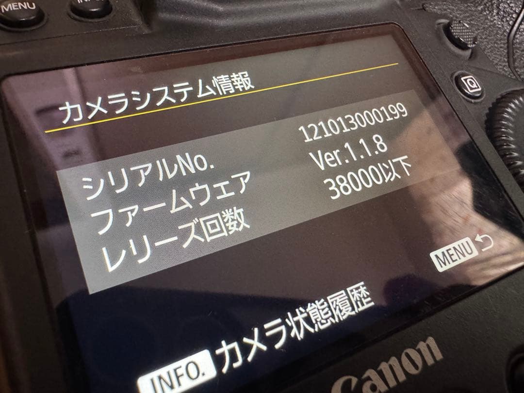 最終値下げ Canon EOS-1D X Mark II 本体 (元箱付き)