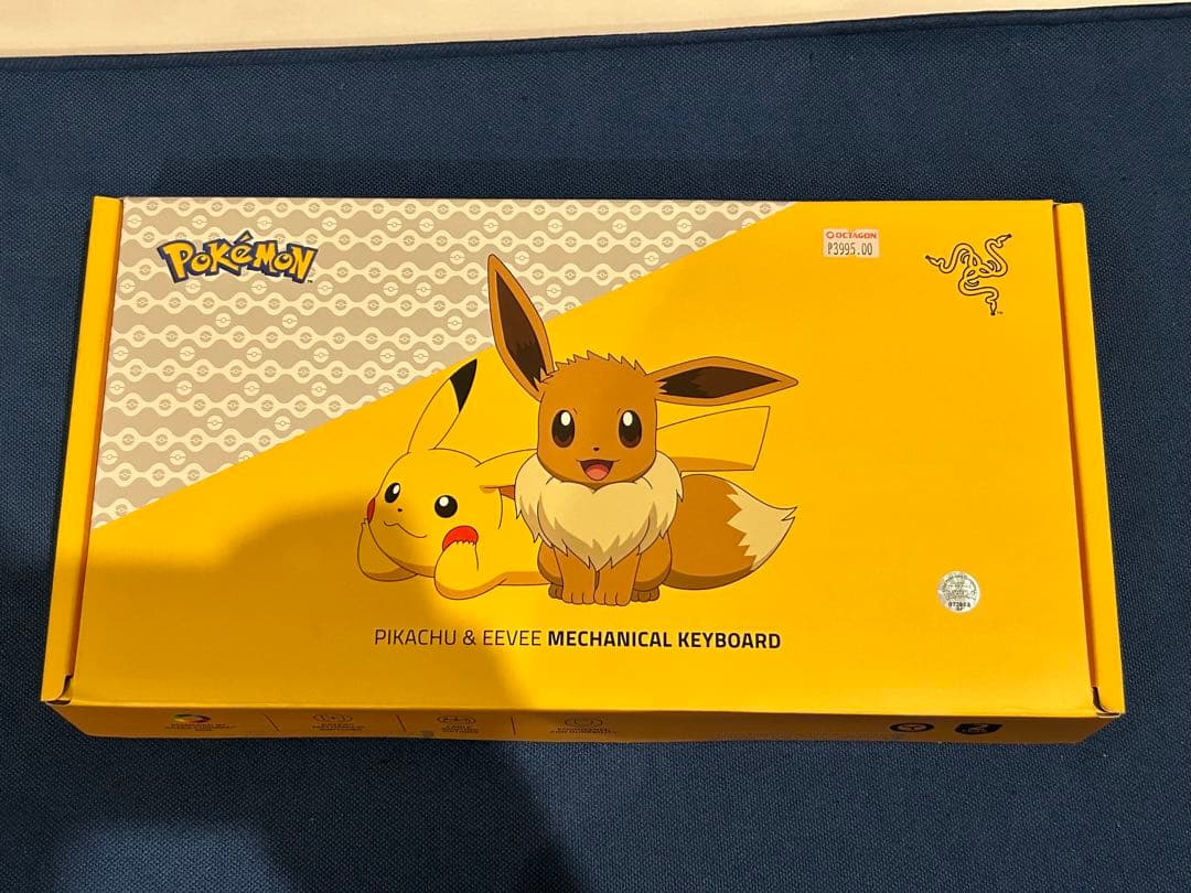 【新品未開封】RAZER ポケモンキーボード 英語配列