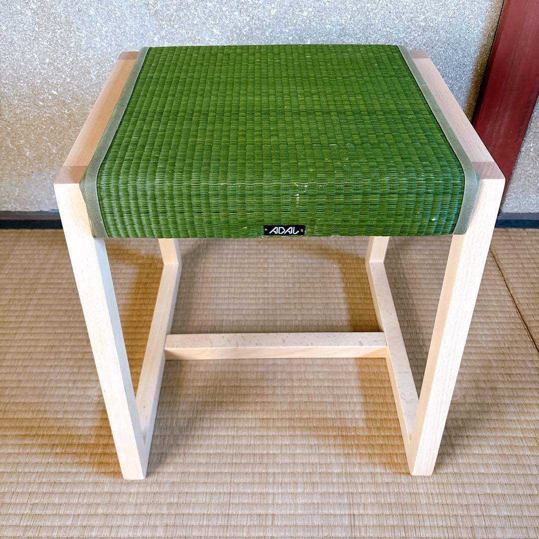 ADAL 双葉スツール／高さ45cm／和モダンインテリア