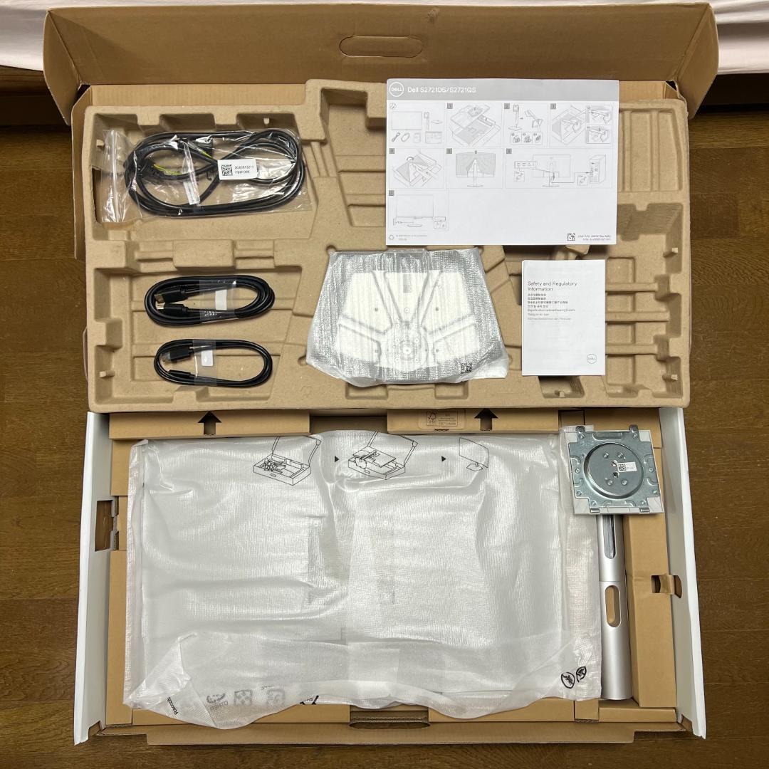 【※ほぼ未使用品】DELL S2721QS 4K UHD 27インチ 付属品完備