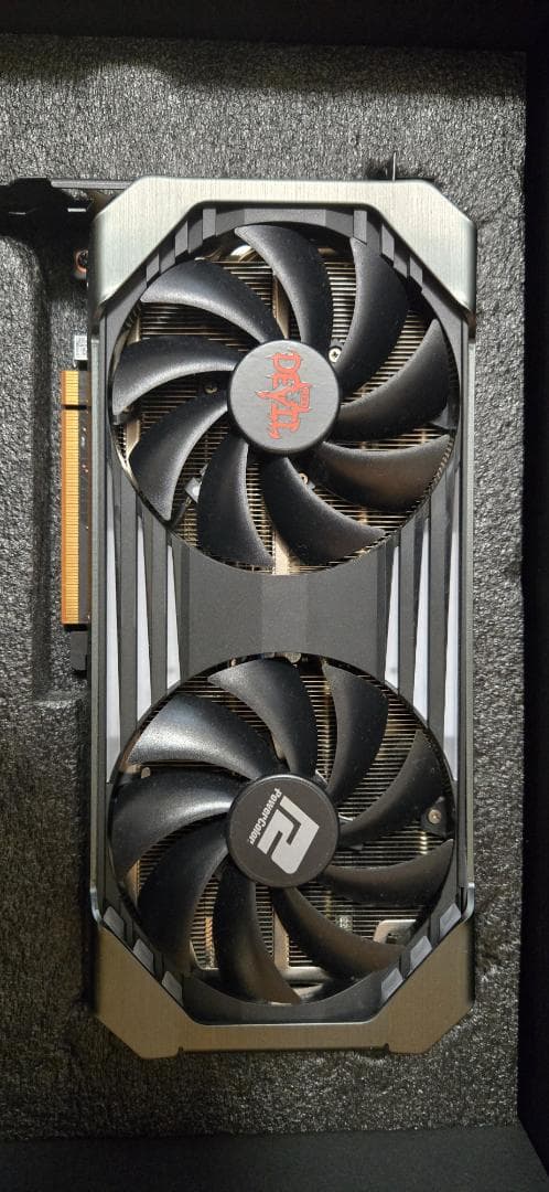 グラフィックボード・グラボ・ビデオカード PowerColor AMD RX 6600XT 8GB RGB