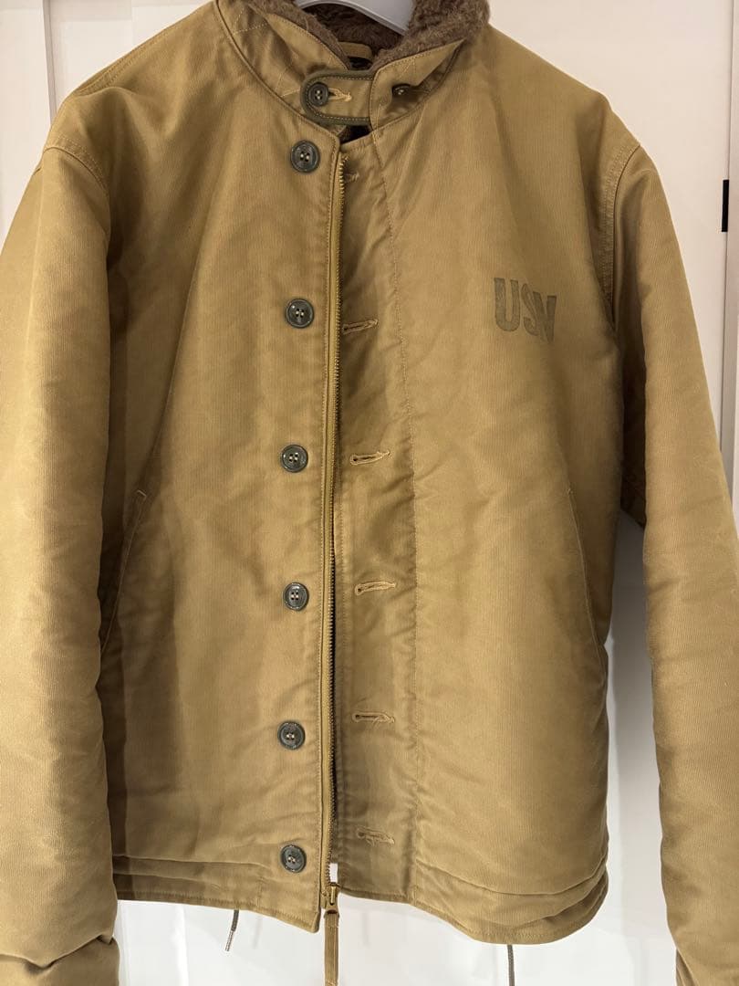 ＢＵＺＺ ＲＩＣＫＳＯＮ'S（バズリクソンズ）Ｎ-1デッキジャケット