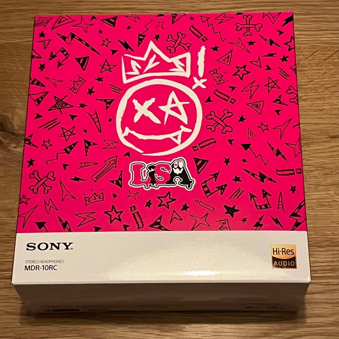 LiSAコラボモデル ヘッドホン SONY MDR-10RC