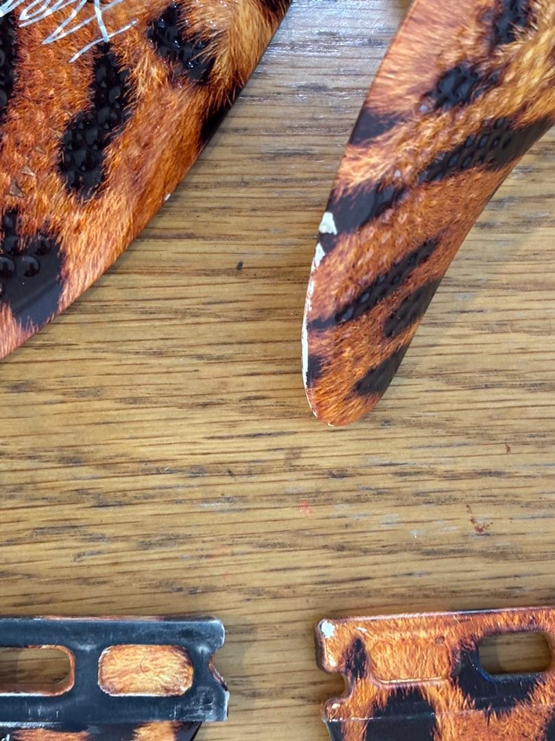 futures MOONRAKER ヒョウ柄フィン 4枚セット