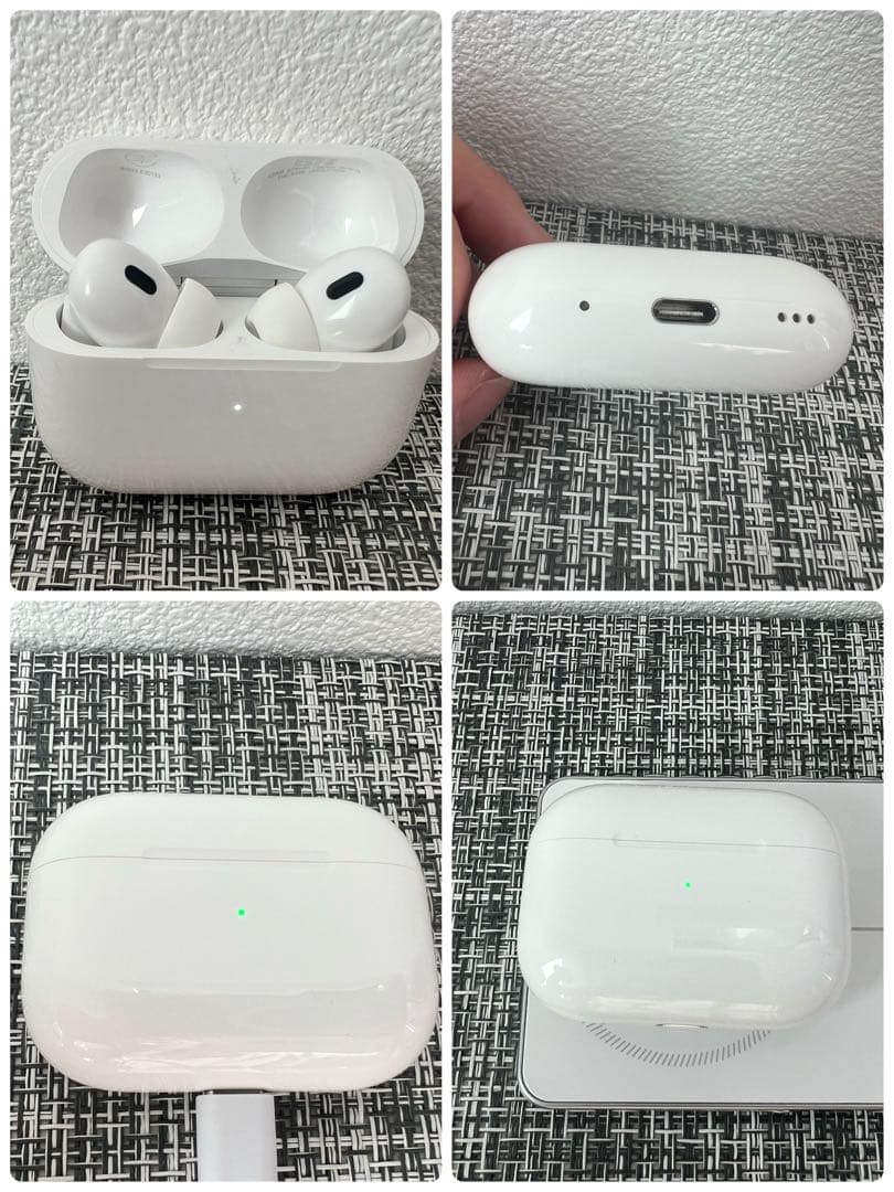 【早い者勝ち】AirPods Pro 2 本体、両耳、未使用充電ケーブルもセット