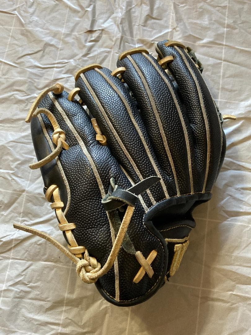 Wilson ジュニア軟式用グローブ ブラックSS 内野手用