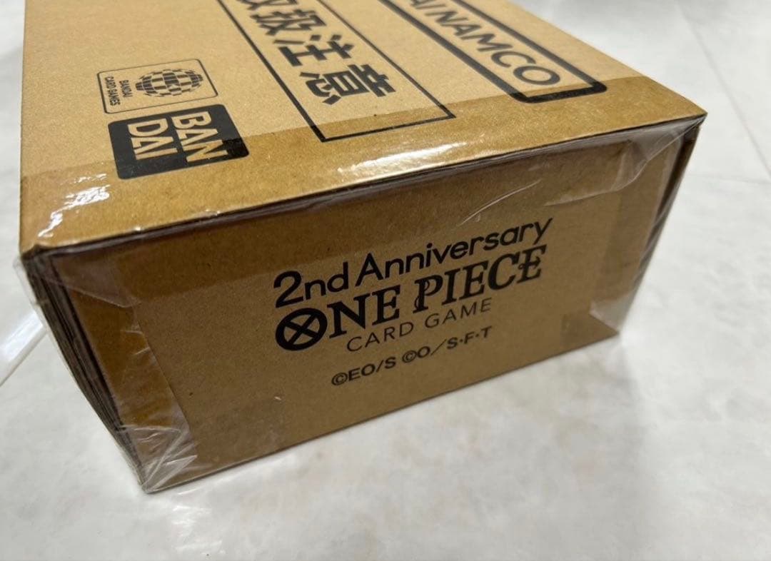 【日本語版】ワンピースカード　2nd ANNIVERSARY【輸送箱未開封】