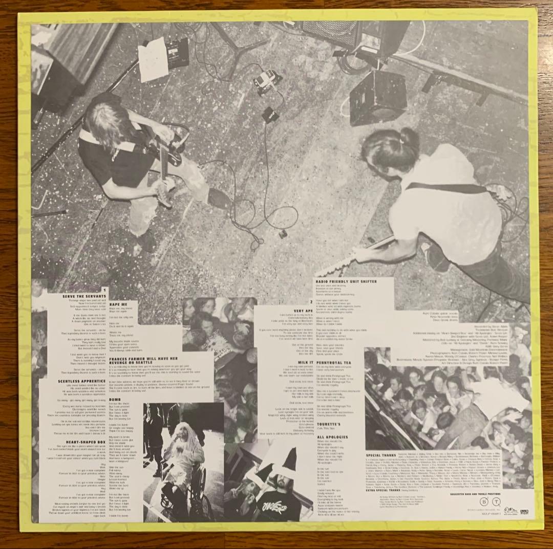 専用　NIRVANA / IN UTERO レコード