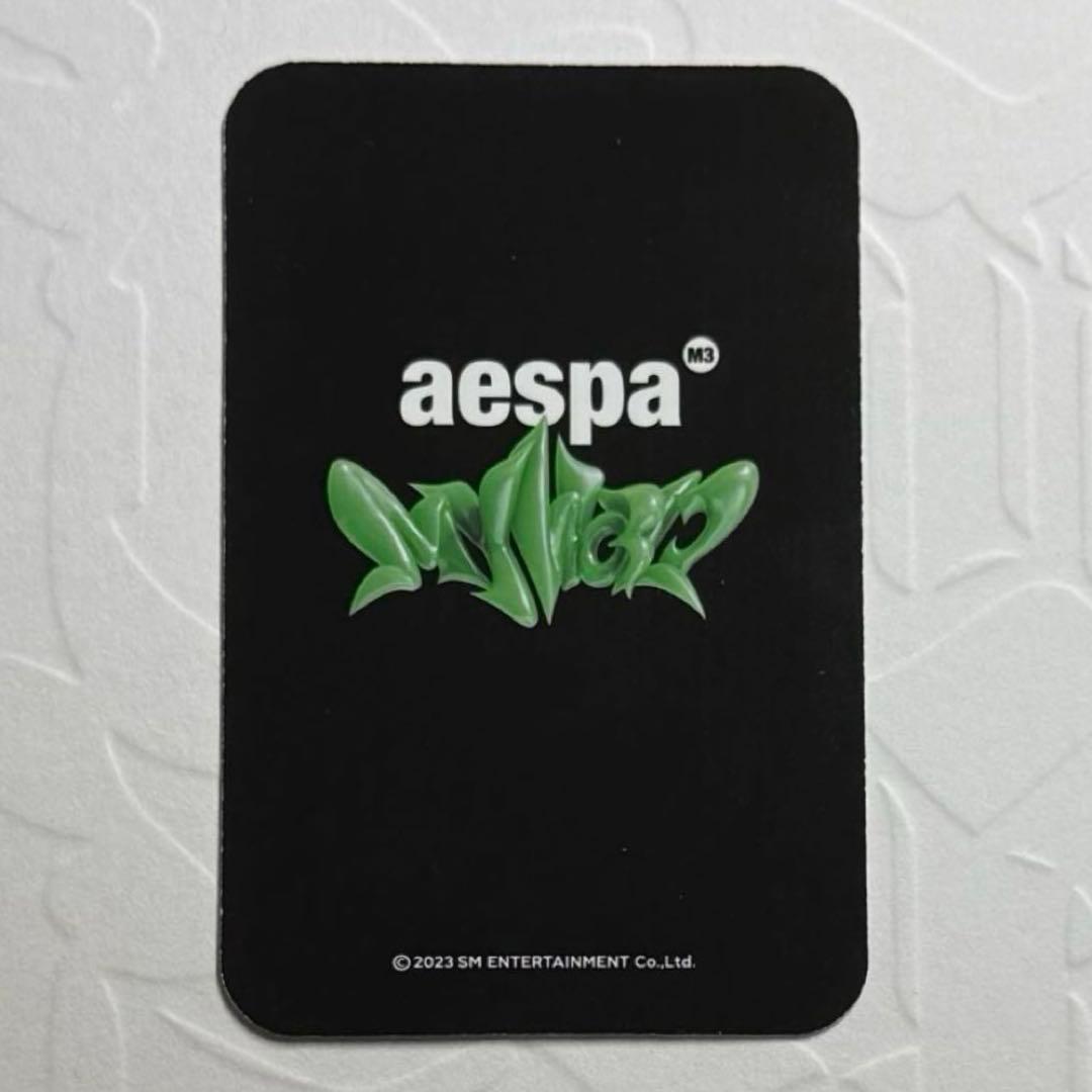 aespa my world カリナ Deluxe box sgs トレカ