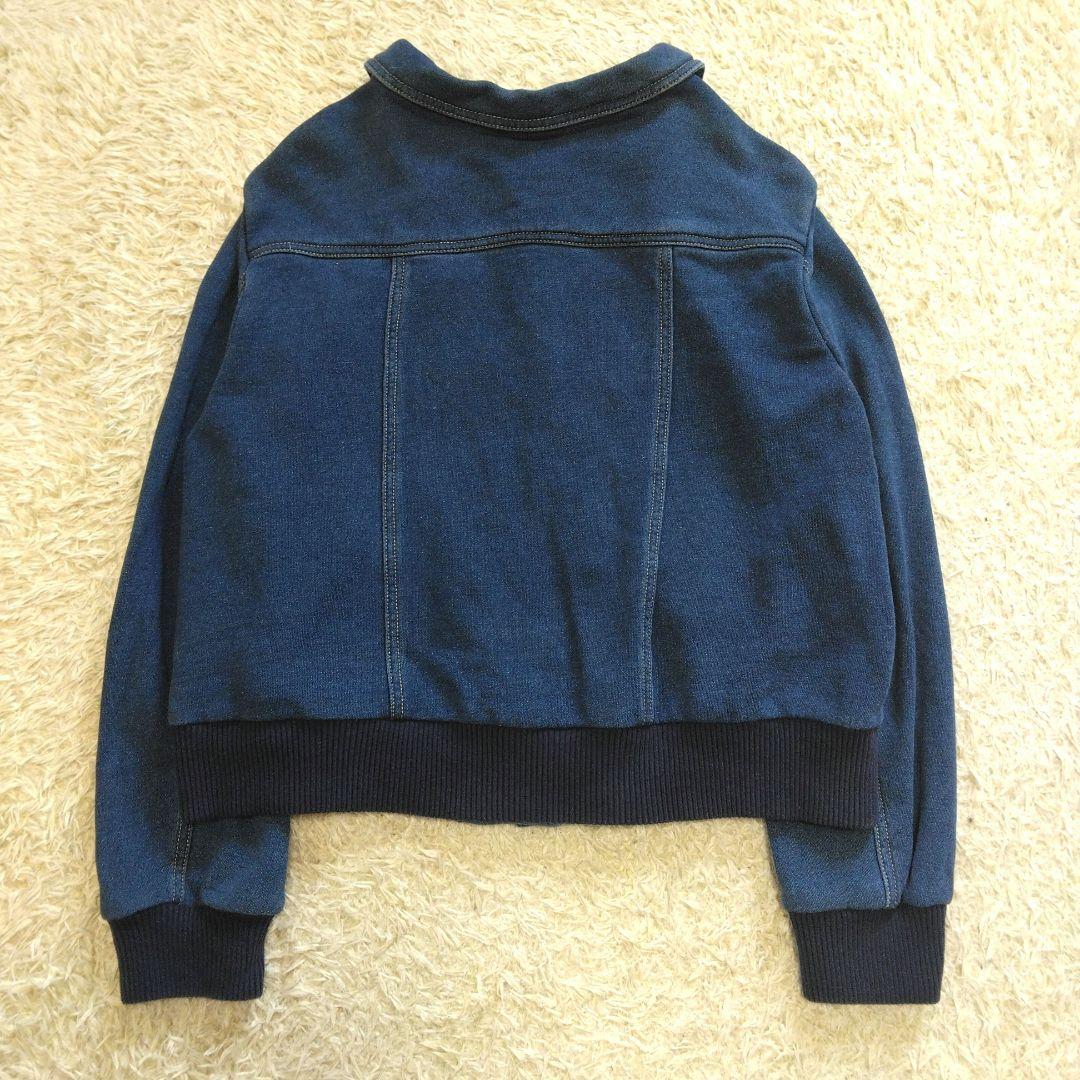 franche lippee ねこポケット 丸襟 デニムジャケット FL5