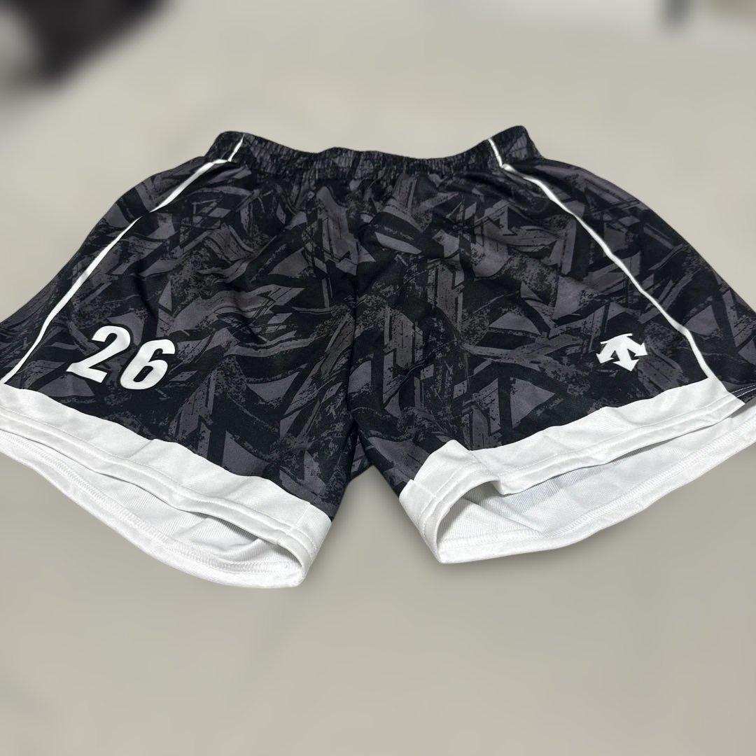 バレーボールパンツ ブラック/ホワイト 26