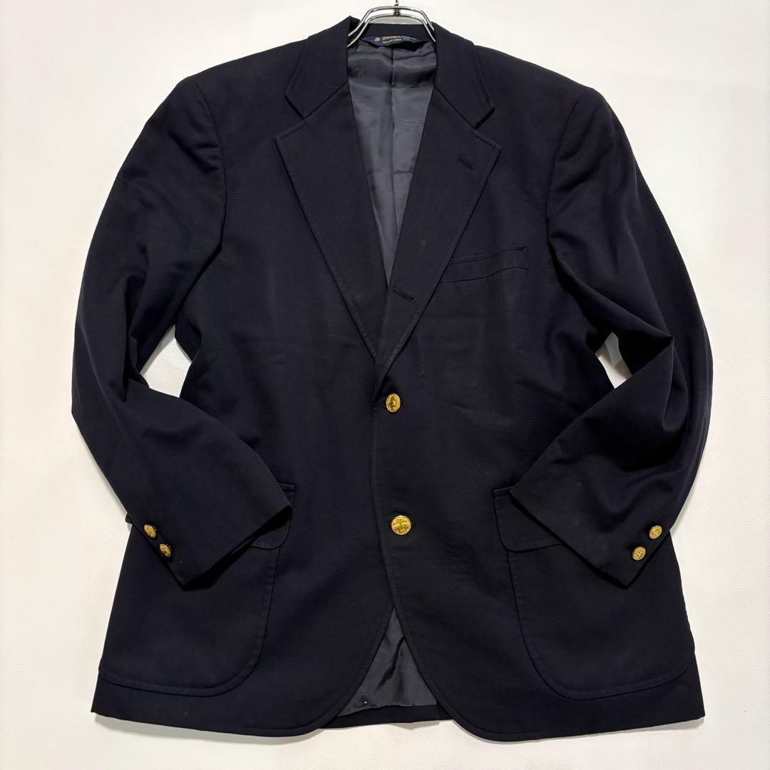 ブルックスブラザーズ 金ボタン Lサイズ テーラードジャケット 紺ブレ