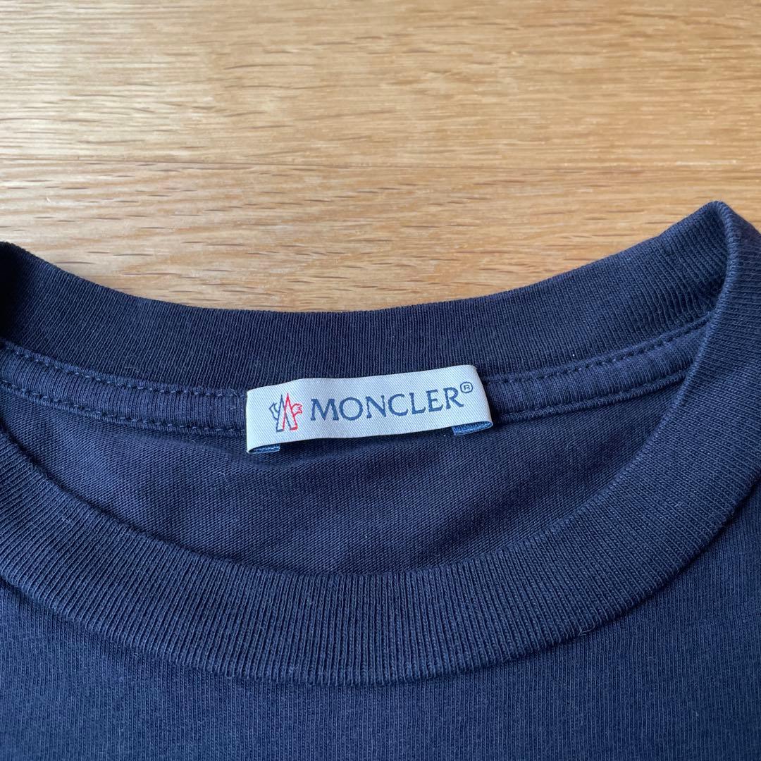 MONCLER ネイビー Tシャツ 152センチ