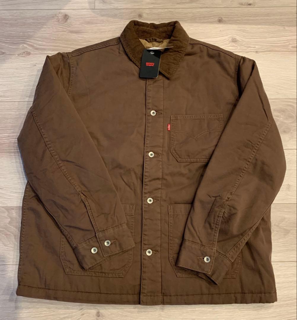 リーバイス　カバーオールジャケット キルティング付き