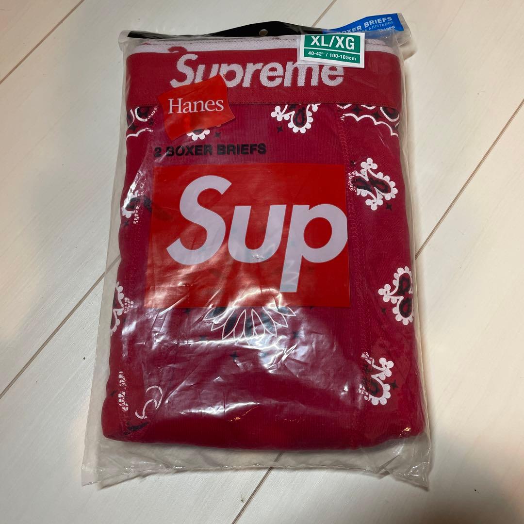 Supreme Hanes Bandana Boxer Briefs パンツ