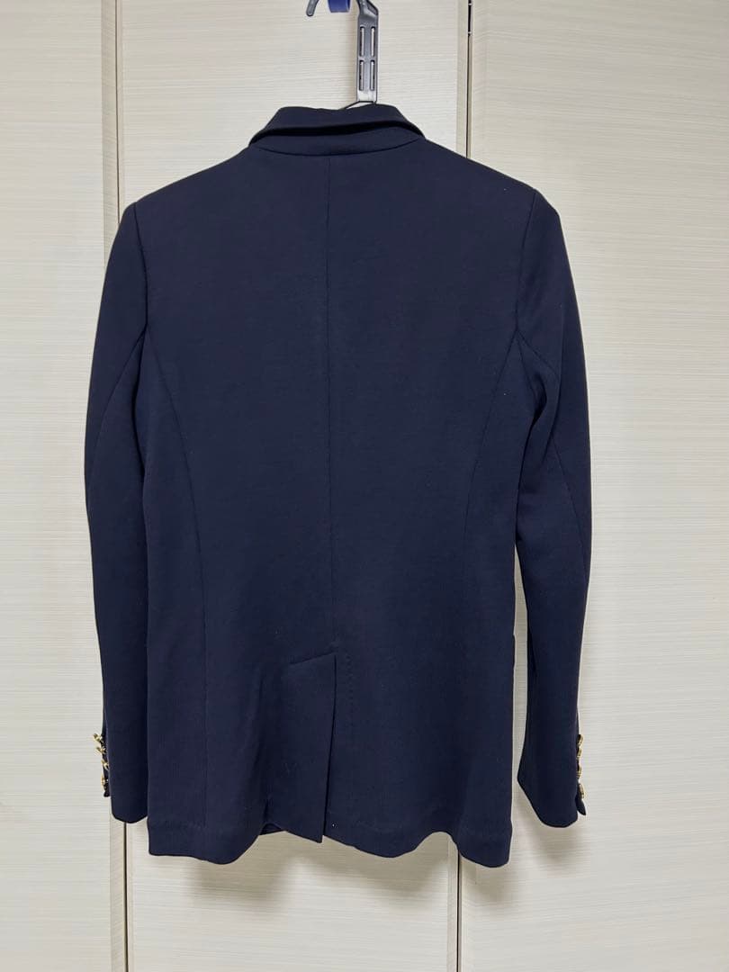 POLOラルフローレン テーラードジャケット レディース 胸ポケット ロゴ刺繍