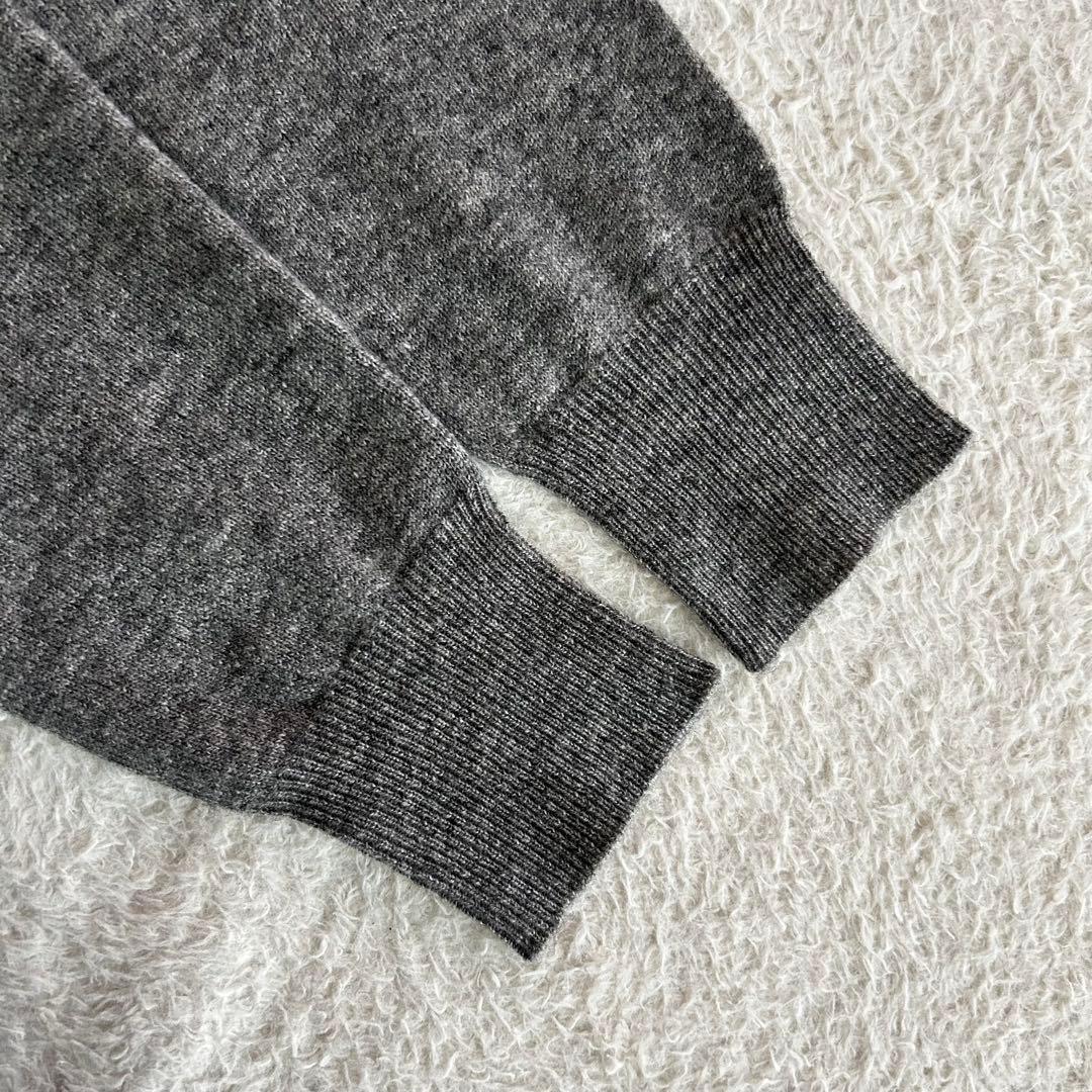 美品 レリアン カシミヤ100 タートルネックニットチュニック ロング丈ニット